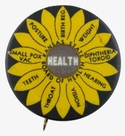 Kansas State Board Of Health Cause Button Museum, HD Png Download, Free Download