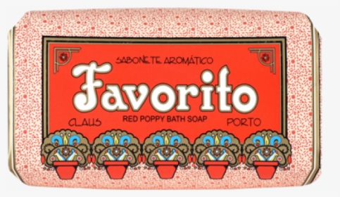 Claus Porto Favorito Red Poppy Soap, HD Png Download, Free Download