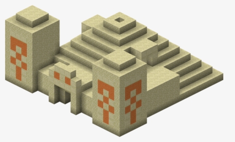 Picture - Minecraft Desert Temple, HD Png Download, Free Download