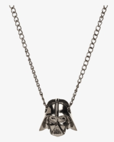 Star Wars Darth Vader Necklace - 30 Inch Chain Silver Figaro, HD Png Download, Free Download
