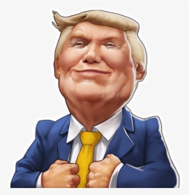 Donald Trump Png Image - Donald Trump Caricature Transparent Background, Png Download, Free Download