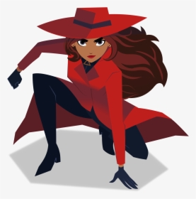 Caught Up With Her - Carmen Sandiego Netflix Png, Transparent Png, Free Download