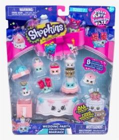 Shopkins Season 7 Wedding Party Box - Shopkins Join The Party Collection, HD Png Download, Free Download