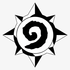 Hearthstone Logo Black And White, HD Png Download, Free Download