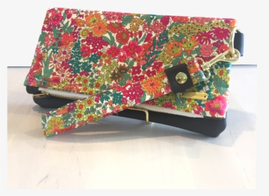 Liberty Print Fold Over Wristlet - Wallet, HD Png Download, Free Download