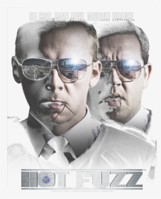 Hot Fuzz Big Cops Men"s Regular Fit T-shirt , Png Download - Movie Hot Fuzz, Transparent Png, Free Download