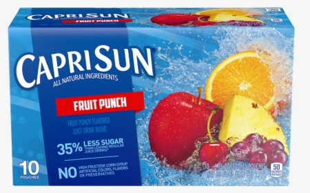 Capri Sun Fruit Punch - Caprisun Fruit Punch, HD Png Download, Free Download