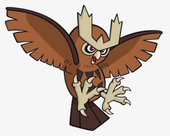 Pokemon Hoothoot Png, Transparent Png, Free Download