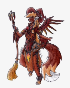 Lylhpefythrys, As Witch Mercy - Cartoon, HD Png Download, Free Download