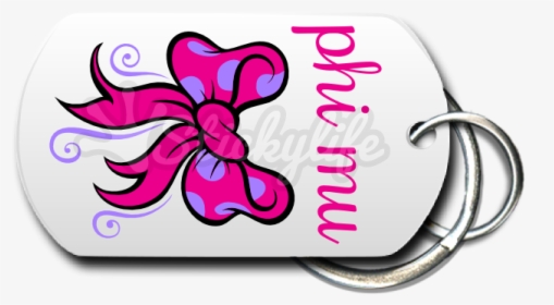 Phi Mu Keychain Front - Emblem, HD Png Download, Free Download