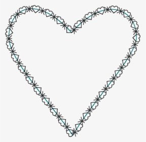 4 Ith Applique Heart Patterns Machine Embroidery - Heart, HD Png Download, Free Download