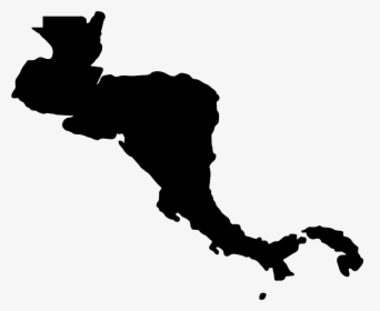 Central America Clear Map, HD Png Download, Free Download