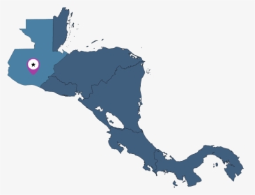 Central America Map Png, Transparent Png, Free Download