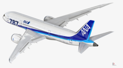 Boeing 787 8 All Nippon Airways Rigged Royalty Free - Ana Airplane Transparent Background, HD Png Download, Free Download