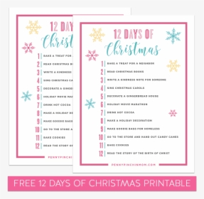 12 Days Of Christmas Ideas, HD Png Download, Free Download