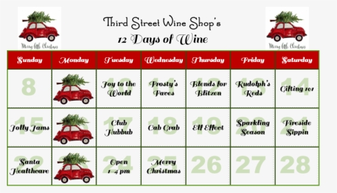 12 Days Of Wine - Family Car, HD Png Download, Free Download