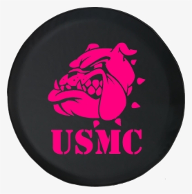 Transparent Usmc Bulldog Clipart - 12 Usmc Punisher Decal, HD Png Download, Free Download