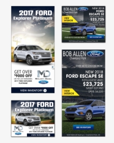 Ford Auto Ad Set - Sport Utility Vehicle, HD Png Download, Free Download