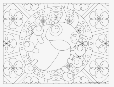 Adult Pokemon Coloring Page Porygon, HD Png Download, Free Download