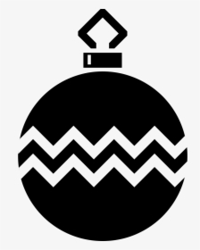 Simple Tree Bauble Silhouette - Simple Bauble, HD Png Download, Free Download