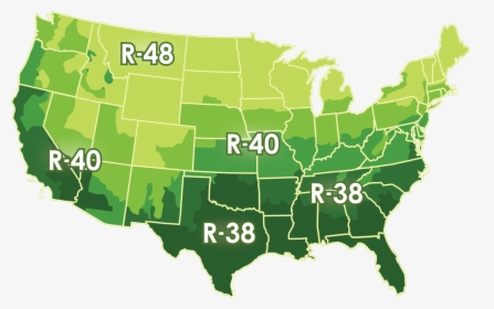 R-value Map - State Is New England, HD Png Download, Free Download