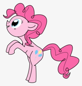 Mlp Mane 6 Pinkie Pie Hair Style Clipart - Cartoon, HD Png Download, Free Download