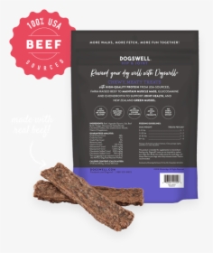Back Of Dogswell Hip & Joint Beef Jerky Dog Treats - Dogswell, HD Png Download, Free Download