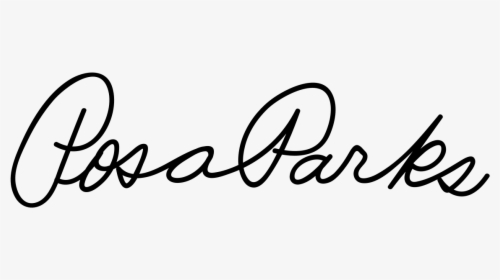 Rosa Parks Signature, HD Png Download, Free Download