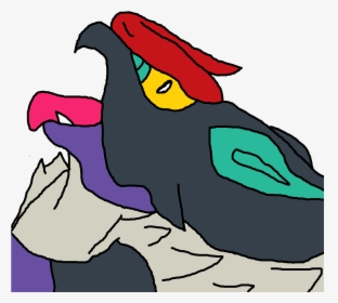 Noivern Mouth Open - Cartoon, HD Png Download, Free Download
