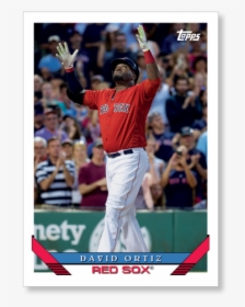 David Ortiz 2019 Archives Baseball 1993 Topps Poster - College Baseball, HD Png Download, Free Download
