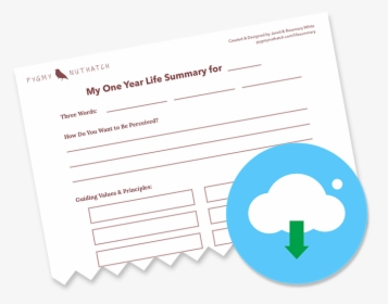 Life Summary Icon, HD Png Download, Free Download