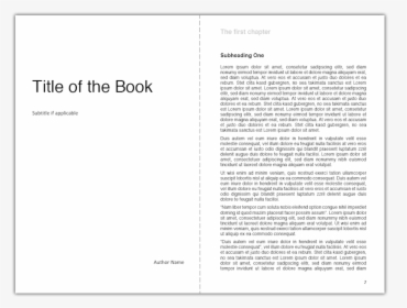 Book Template Png, Transparent Png, Free Download