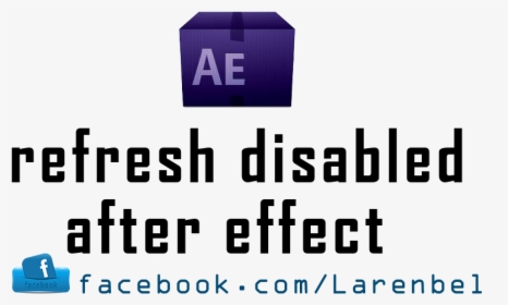 Refresh Disabled After Effect - Graphic Design, HD Png Download, Free Download