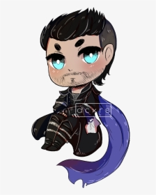 “nyx Ulric Chibi That Was Commissioned By A Friend - Cartoon, HD Png Download, Free Download