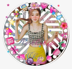 Park Chaeyoung😊blackpink Kpop Rosé Blackpinkrose Icon - Rose Blackpink Png Circle, Transparent Png, Free Download