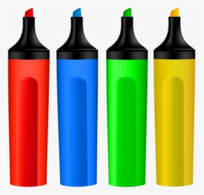 Imágenes De Útiles Escolares - Colored Markers Png, Transparent Png, Free Download