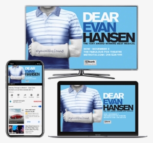Deh All Mock - Dear Evan Hansen Poster, HD Png Download, Free Download