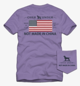 S/s Not Made In China T-shirt Purple Haze - Over Under, HD Png Download, Free Download