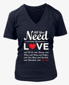 "all You Need Is Love & My Dog - Active Shirt, HD Png Download, Free Download