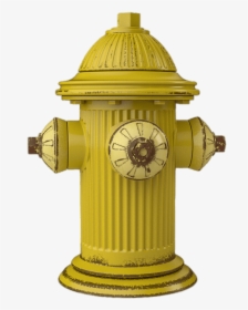 Yellow Fire Hydrant - Transparent Fire Hydrant Png, Png Download, Free Download
