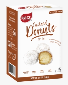 Katz Gluten Free Mini Custard Donuts - Katz, HD Png Download, Free Download