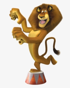 Circus Lion Png - Alex Madagascar Png, Transparent Png, Free Download