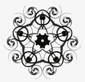 Line Art,symmetry,area - Circle, HD Png Download, Free Download