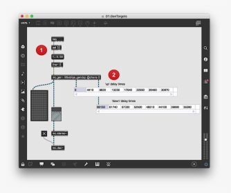 The Max Patch - Max Msp Buffer Groove, HD Png Download, Free Download