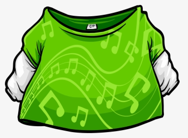 Club Penguin Rewritten Wiki - Club Penguin Green Shirt, HD Png Download, Free Download