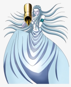 Vector Library Aquarius Drawing Goddess - Saint Seiya Camus Fanart, HD Png Download, Free Download