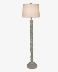 Summer Distressed Blue Swirl Floor Lamp - Electric Light, HD Png Download, Free Download