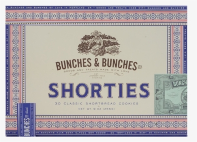 Shorties Shortbread Cookies - Bunches And Bunches Shorties, HD Png Download, Free Download