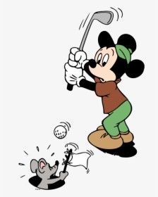 Mickey Mouse Golf Clipart, HD Png Download, Free Download