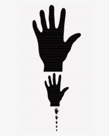 Fingers Icon From Black Hand Icons - Illustration, HD Png Download, Free Download